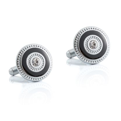 Picture of New Fashionable French Diamond Cufflinks from Europe and America